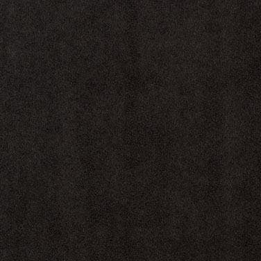 Black Solid Microsuede