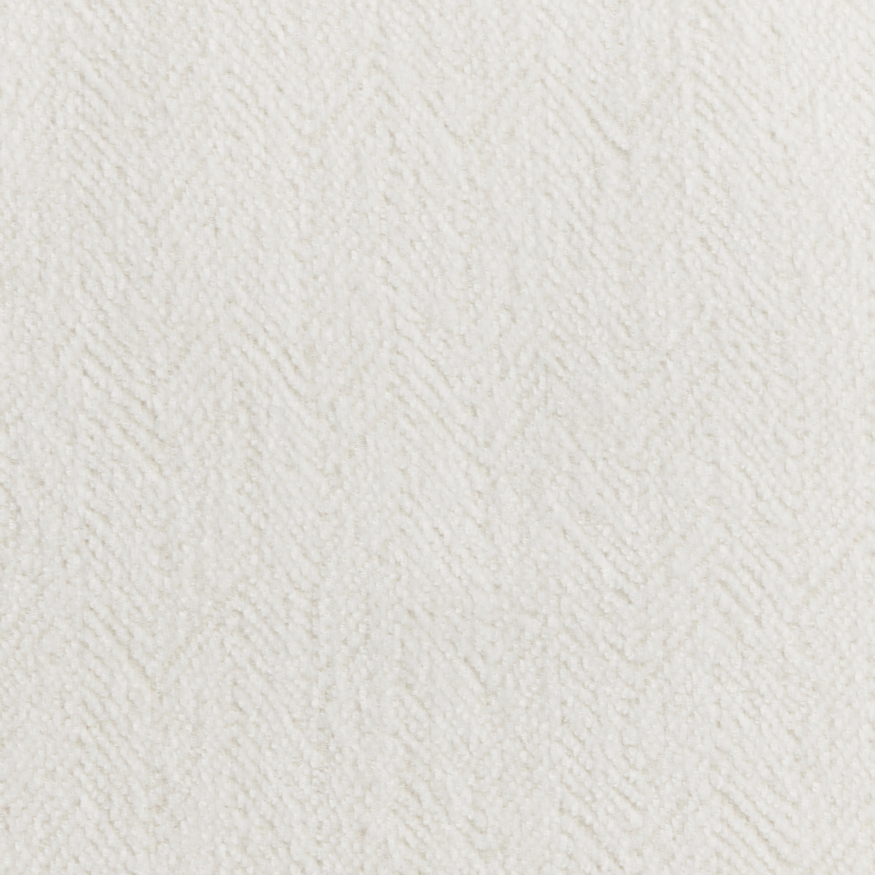 Alabaster Herringbone Chenille