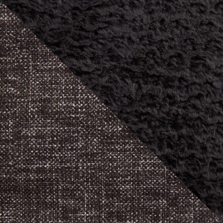 Reversible Lunar Diamond Phur / Shale Latticed Velvet