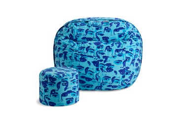 MovieSac & Squattoman Cover: Lovesac X KidSuper Camo