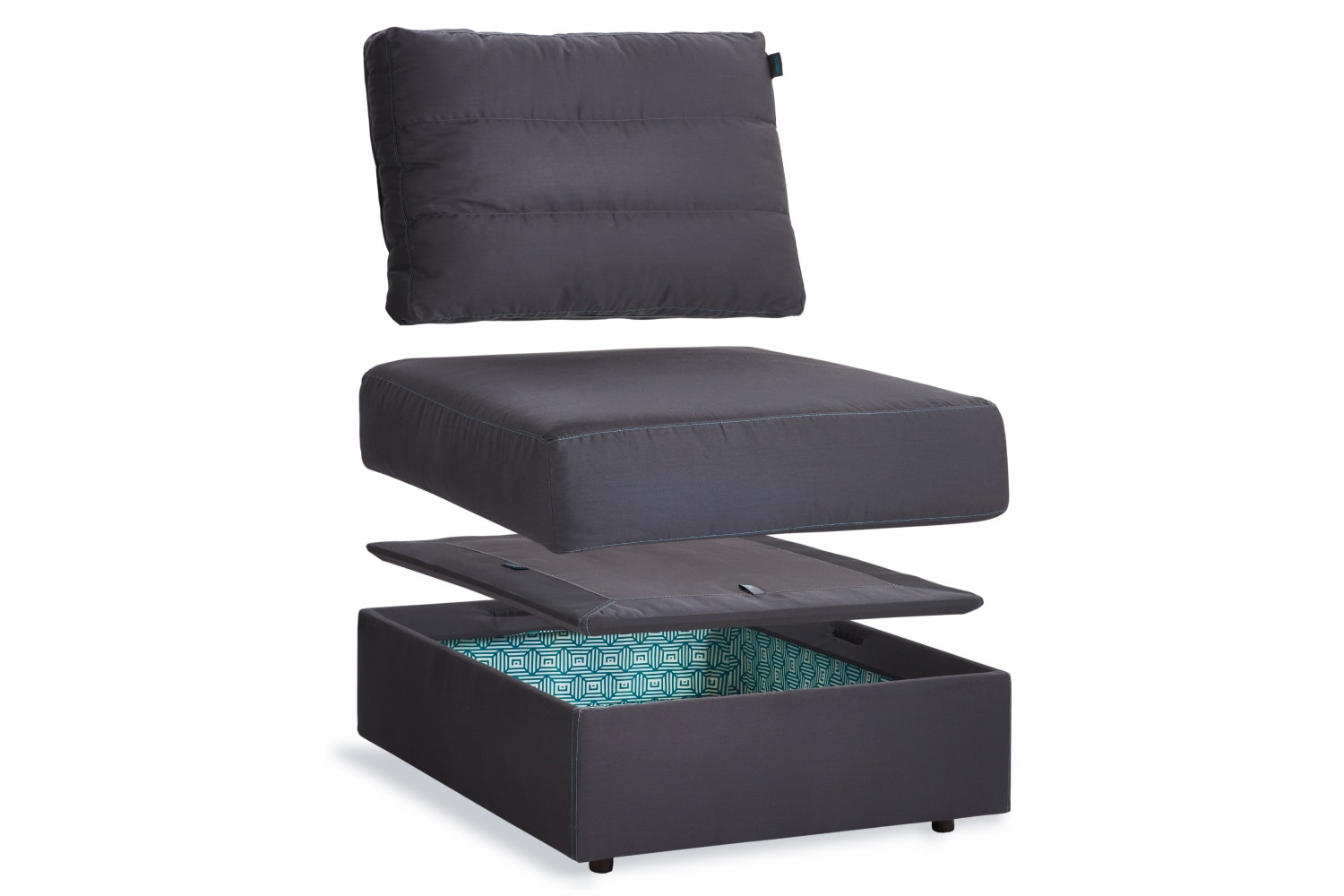 Sactionals Deep Storage Seat Insert Set: Standard