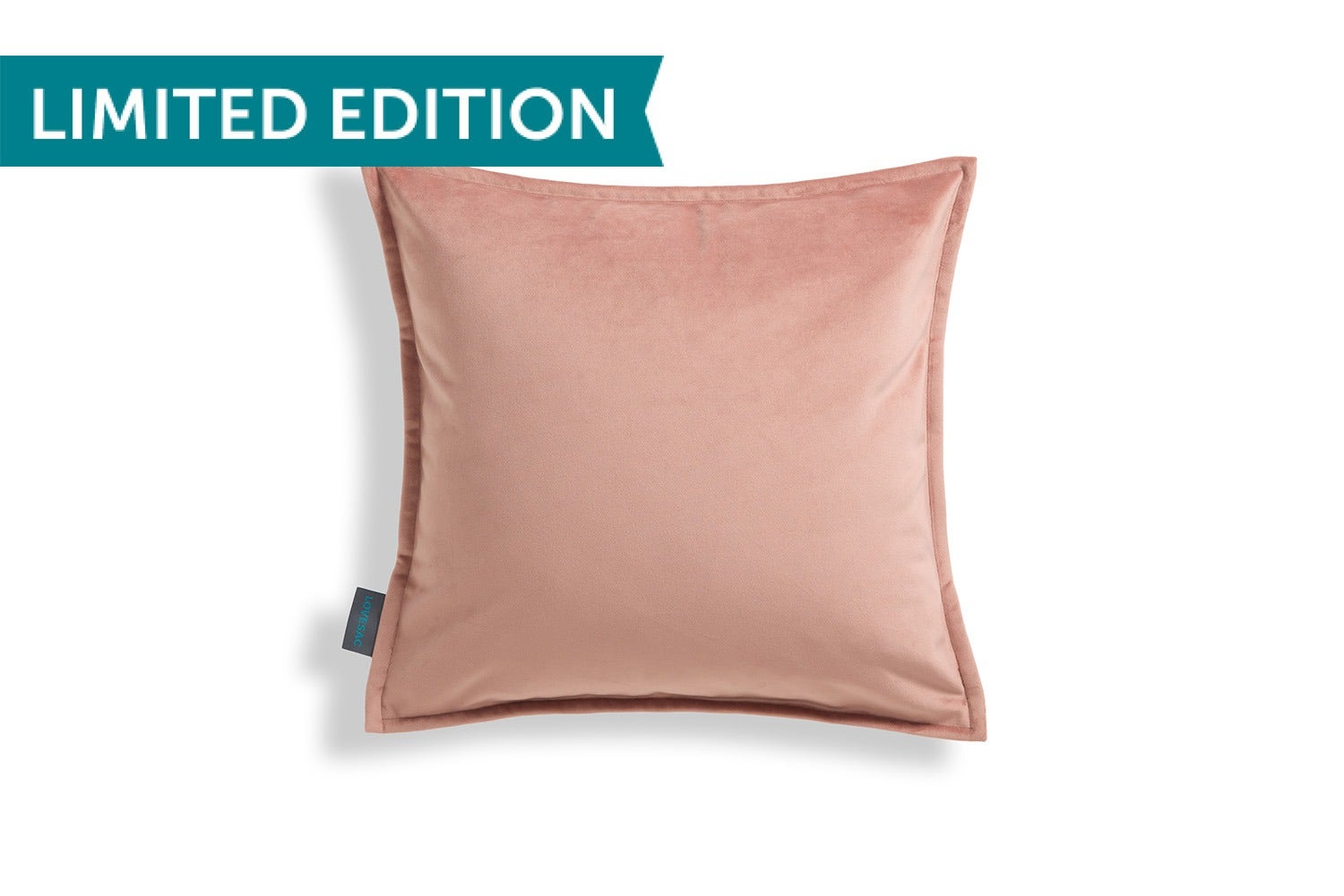 18x18 Throw Pillow Cover: Desert Blush Ultra Velvet