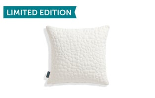 18x18 Throw Pillow Cover: Pebbled Neutral