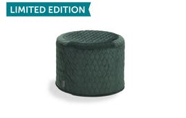 Squattoman Cover: Pine Quilted Velvet