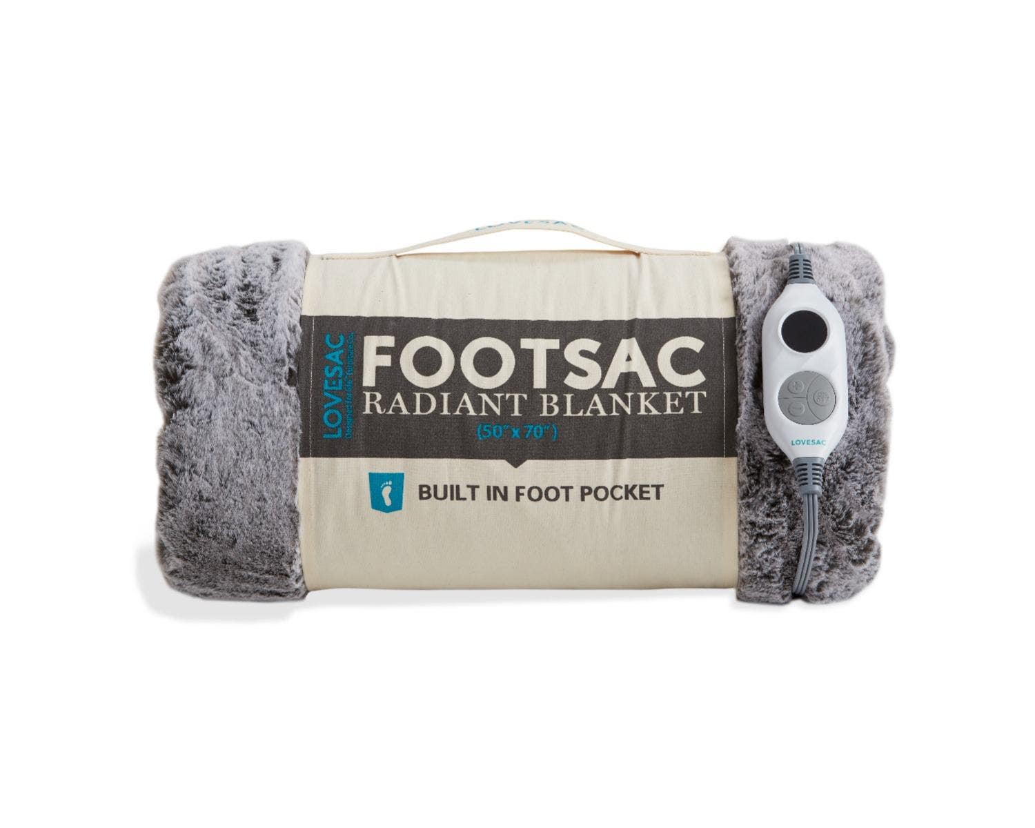 Lovesac blanket outlet with foot pocket