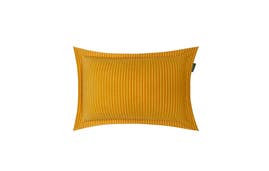 24x16 Throw Pillow Cover: Wide Wale Corduroy Goldenrod