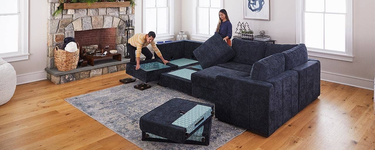 lovesac kids sectional