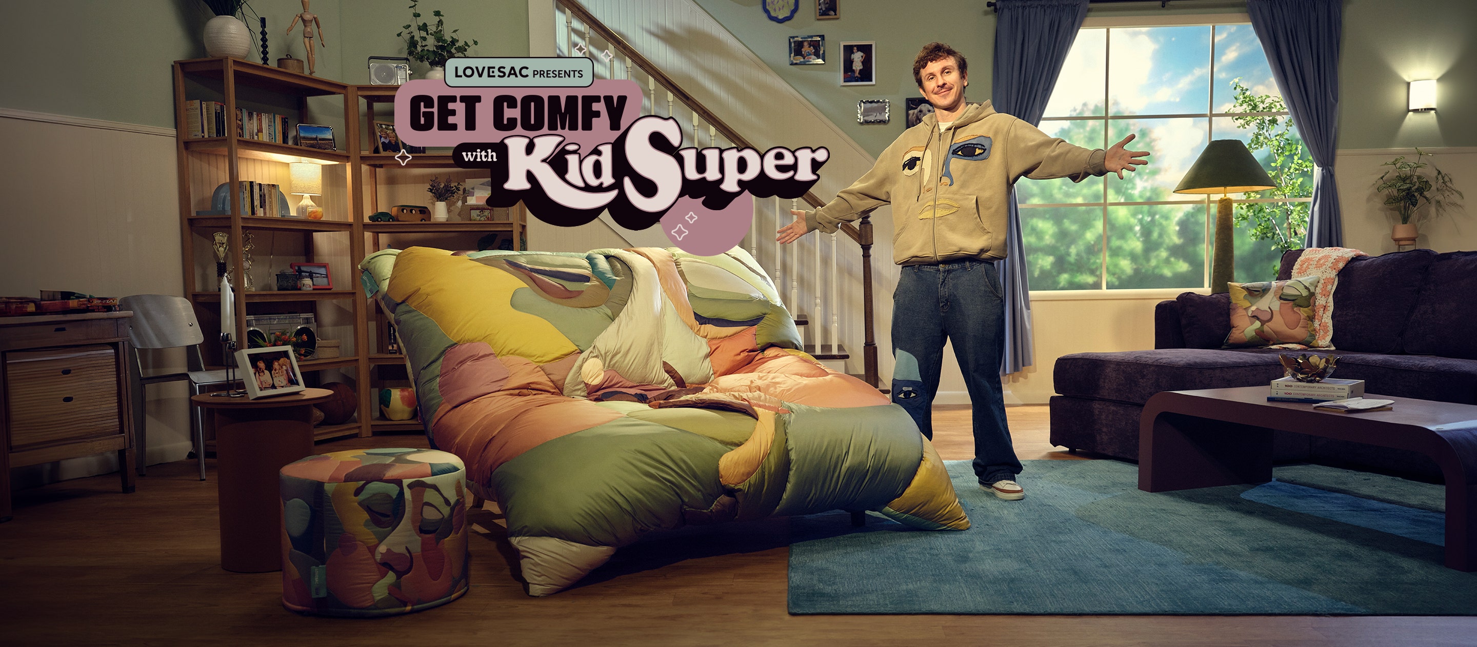 KidSuper and Lovesac - Furniture Artist Collaboration