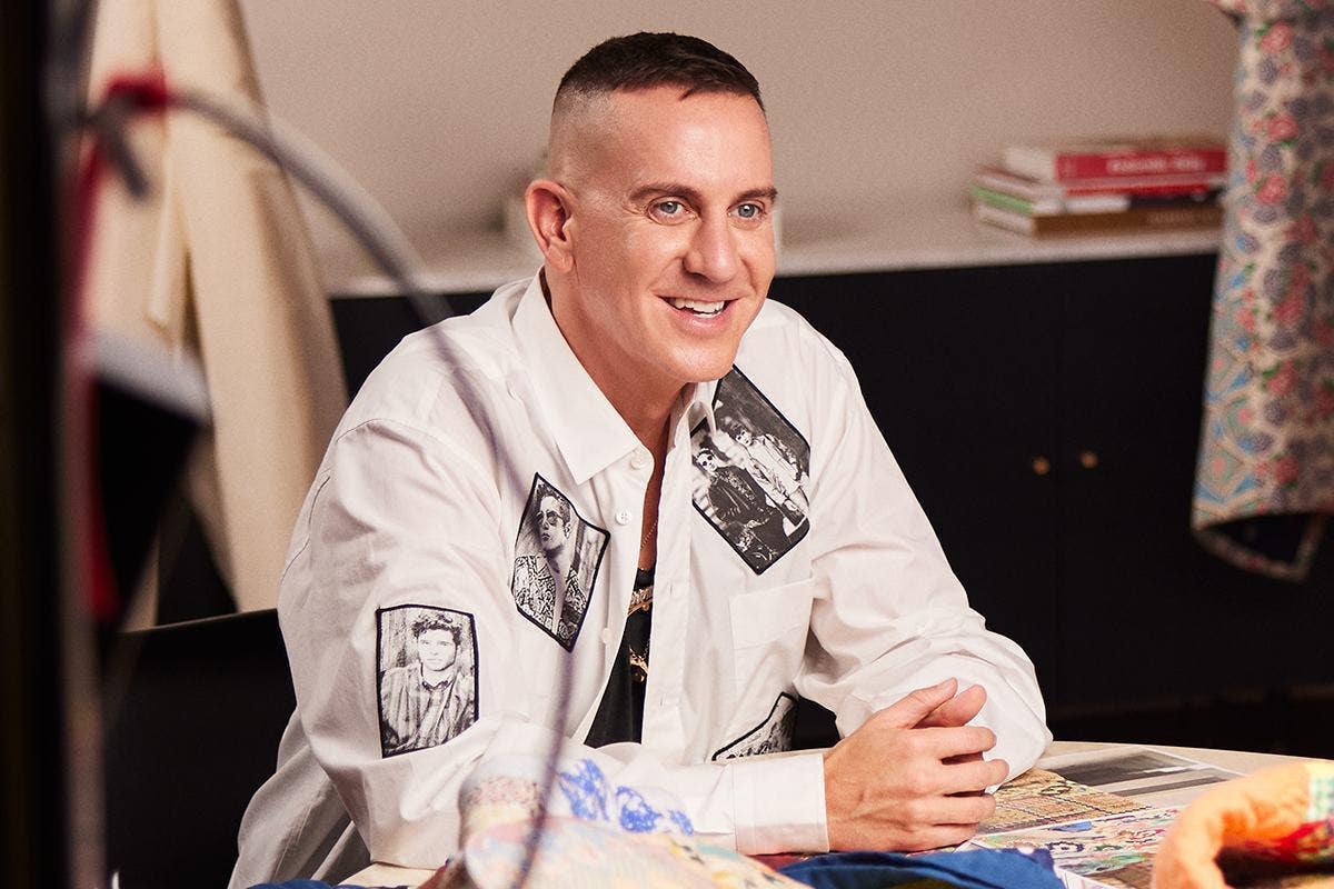 Jeremy Scott smiling at the camera.