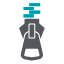 Zipper icon for changeable