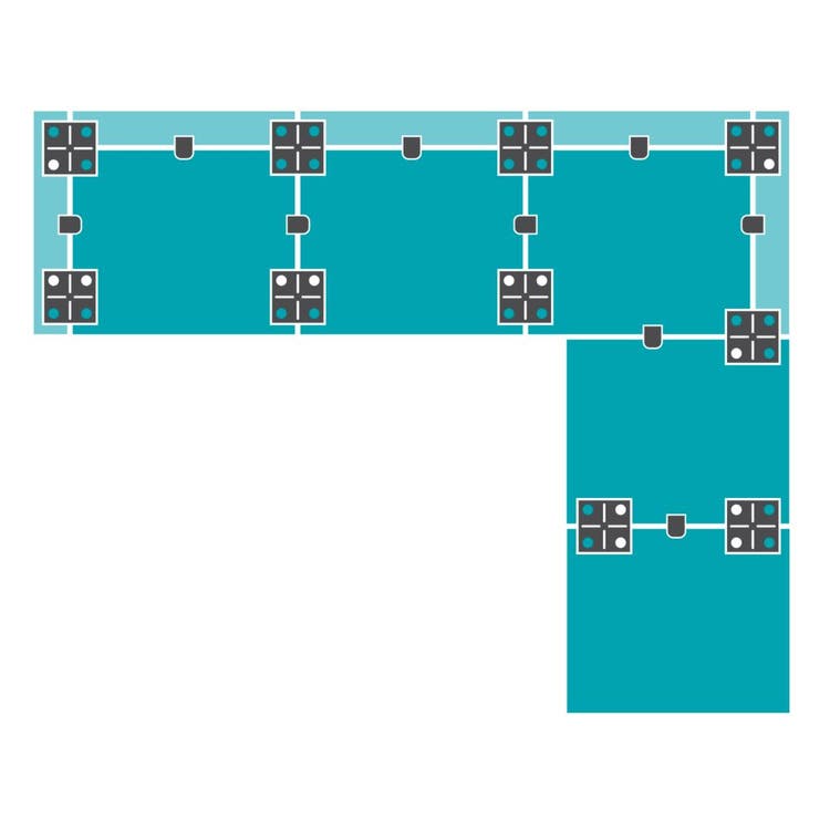 5+5 Long Sofa