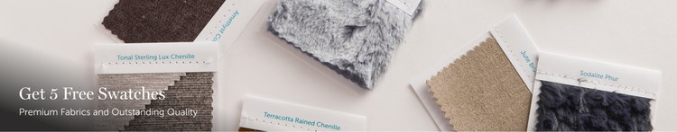 Free Lovesac fabric swatch samples