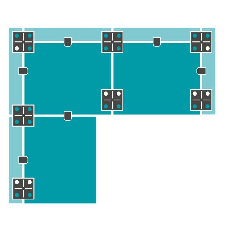 3 + 5 Sectional