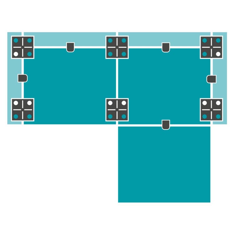 3 + 4 Sofa Chaise
