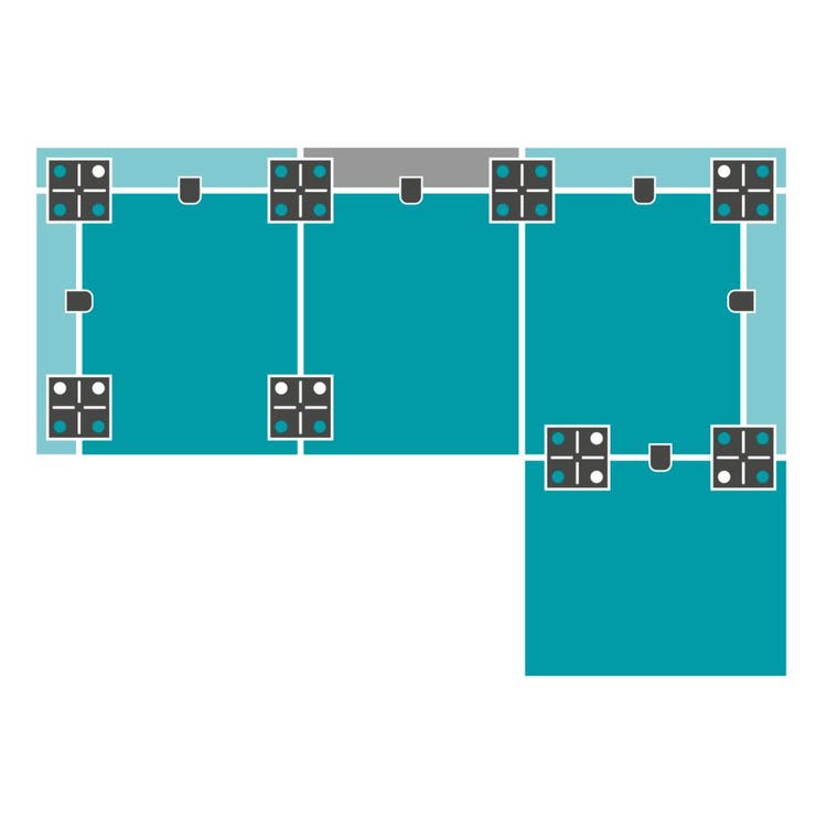 4+5 Deep Chaise