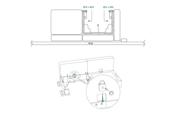 Reclining Seat Frame setup