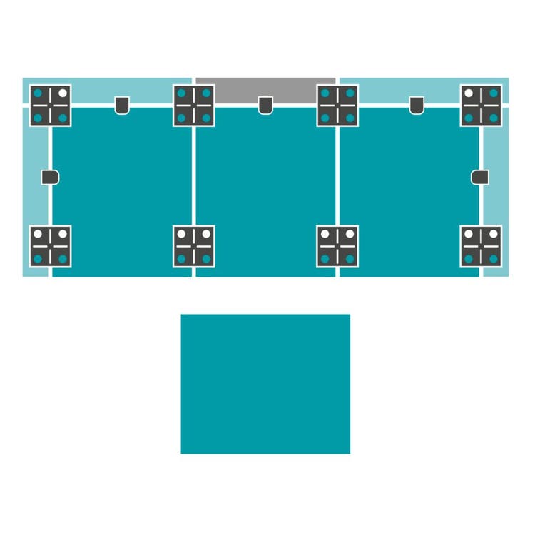 4+5 Deep Ottoman