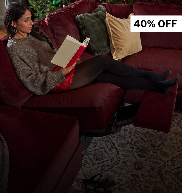 40% Off Custom Designed Sectionals