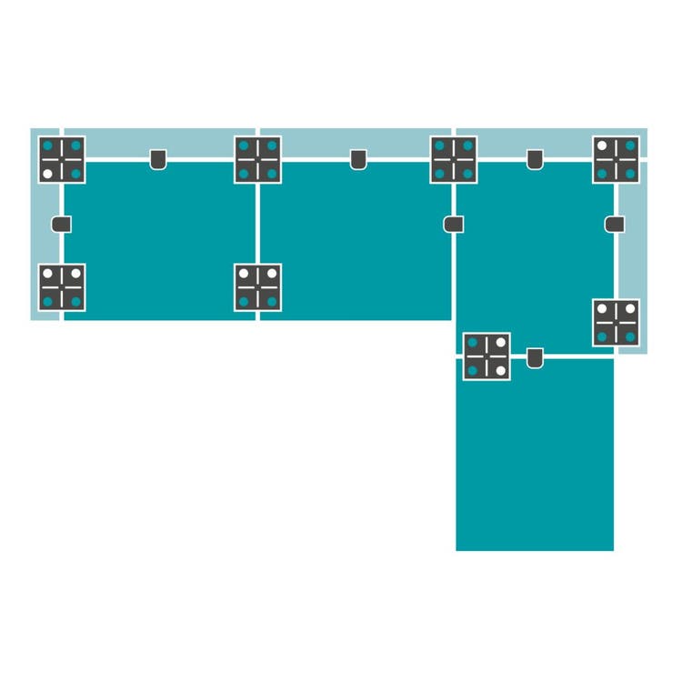 4+5 Deep Chaise
