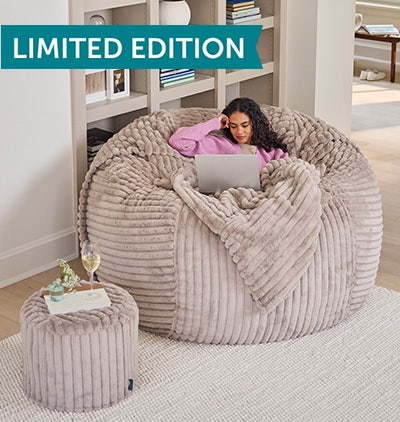 Lovesac Solstice limited edition beanbag chair Sac Bundles