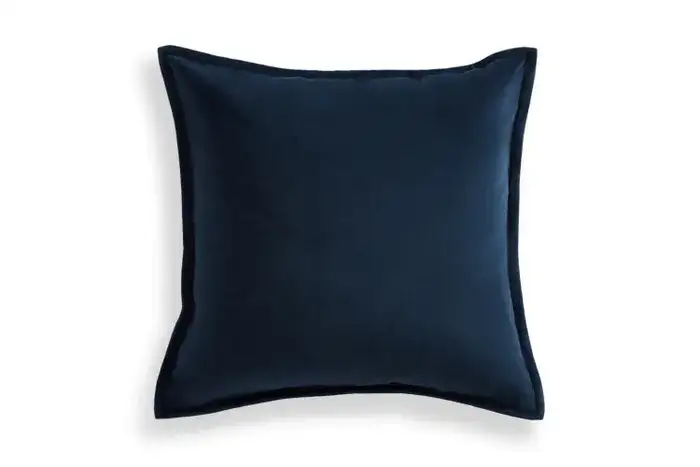 18x18 Throw Pillow Cover: Abyss Ultra Velvet