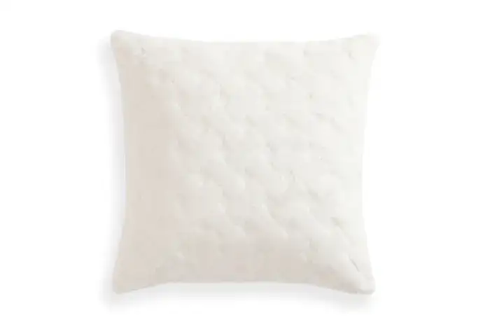 24x24 Throw Pillow Cover: Seashell Weave Phur