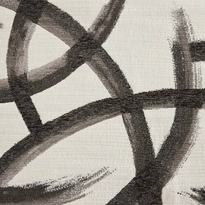 Mini Swatch: Charcoal Brushstroke Jacquard