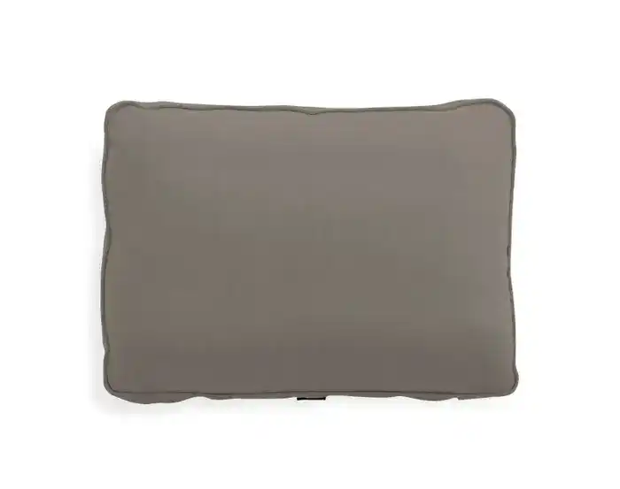 Deep Back Pillow Cover: Stone Solid Polylinen