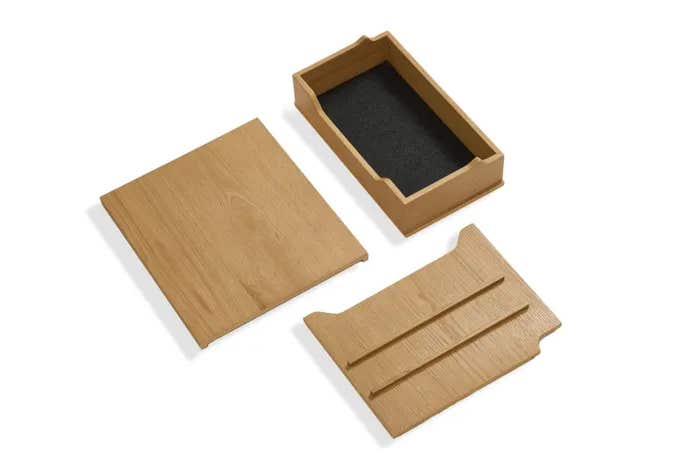 Lovesac - AnyTable Shelf and Drawer Kit: Blonde