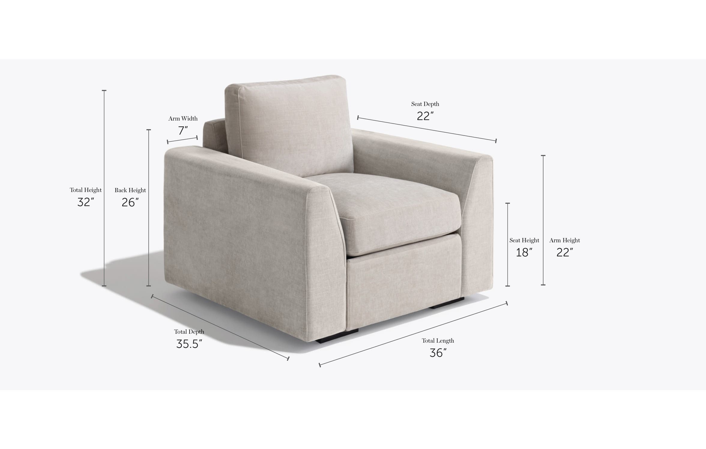 chair dimensions